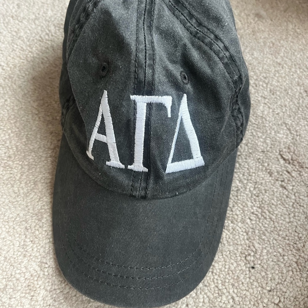 Black Cap with Greek Letters